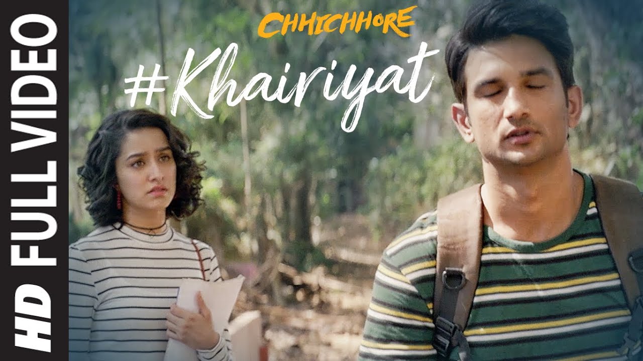 KHAIRIYAT | CHHICHHORE | Pritam, Amitabh B | Arijit Singh Video Song