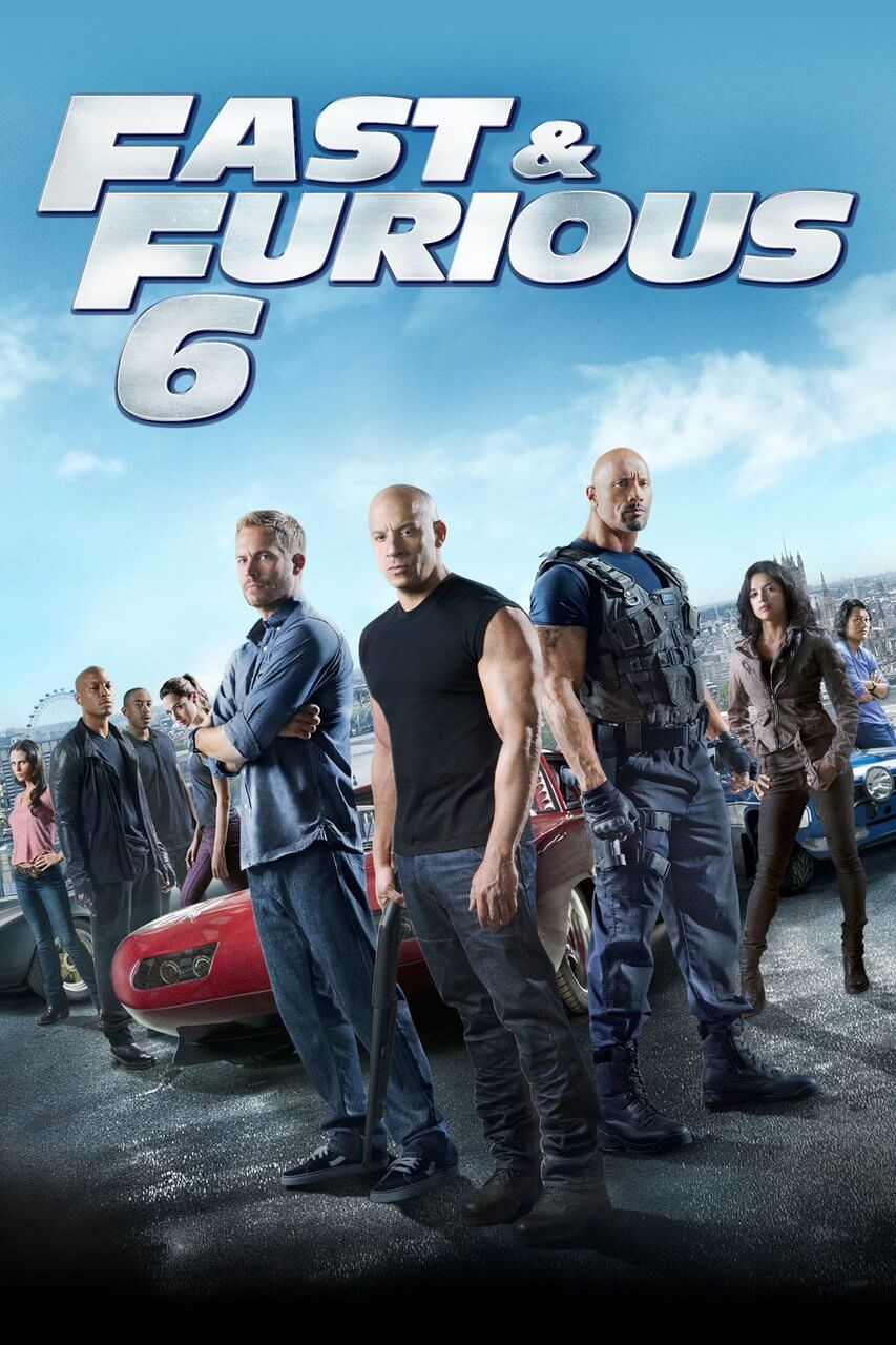 Download Fast And Furious 6 (2013) (Dual Audio) Blu-Ray Movie In 480p [500 MB] | 720p [1 GB] | 1080p [2.8 GB]
