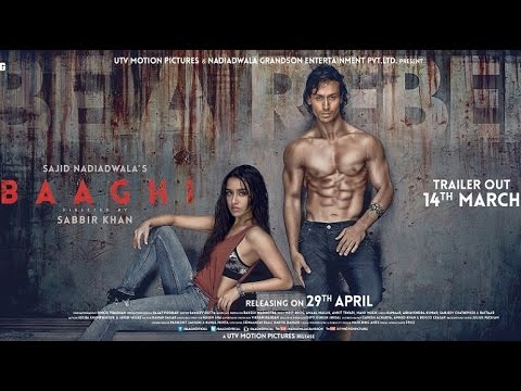 Download Baaghi (2016) Hindi Movie In 720p [1.9 GB] | 1080p [2.2 GB]