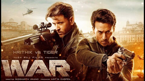 Download War (2019) Hindi Movie In 480p [500 MB] | 720p [1.2 GB] | 1080p [1.6 GB] - Techoffical.com