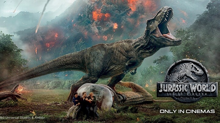 Download Jurassic World: Fallen Kingdom (2018) (Dual Audio) Blu-Ray Movie In 480p [420 MB] | 720p [1.1 GB] | 1080p [2.8 GB]