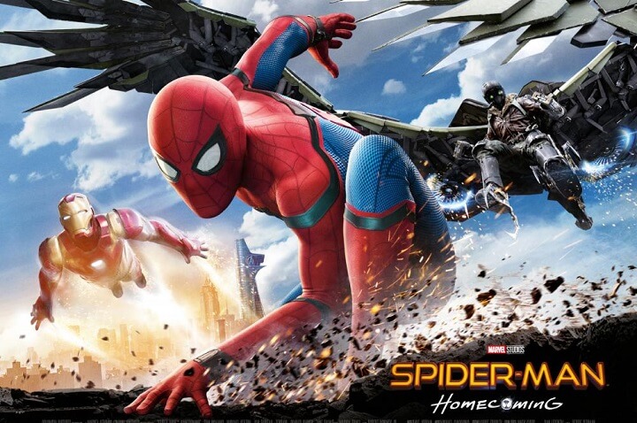 Download Spider-Man: Homecoming (2017) (Dual Audio) Blu-ray Movie IN 480p [400 MB] | 720p [1.2 GB] | 1080p [2.5 GB]