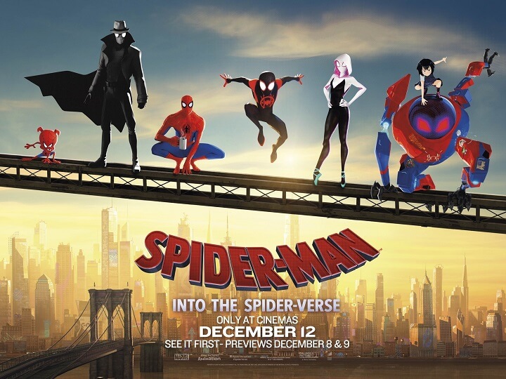 Download Spider-Man: Into the Spider-Verse (2018) (Dual Audio) Blu-Ray Movie In 480p [400 MB] | 720p [1.3 GB] | 1080p [2.3 GB]