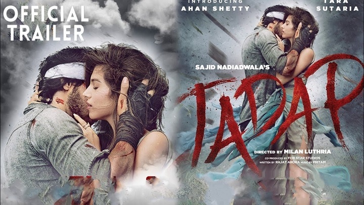 Download Tadap (2021) Hindi Movie In 480p [450 MB] | 720p [1 GB] | 1080p [2 GB]