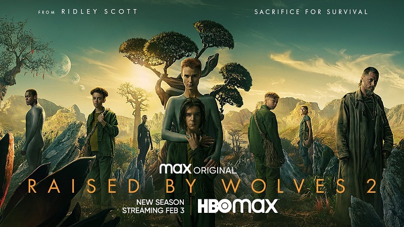 Download Raised by Wolves (Season 1 – 2) English Series In 720p [250 MB] | 1080p [500 MB]