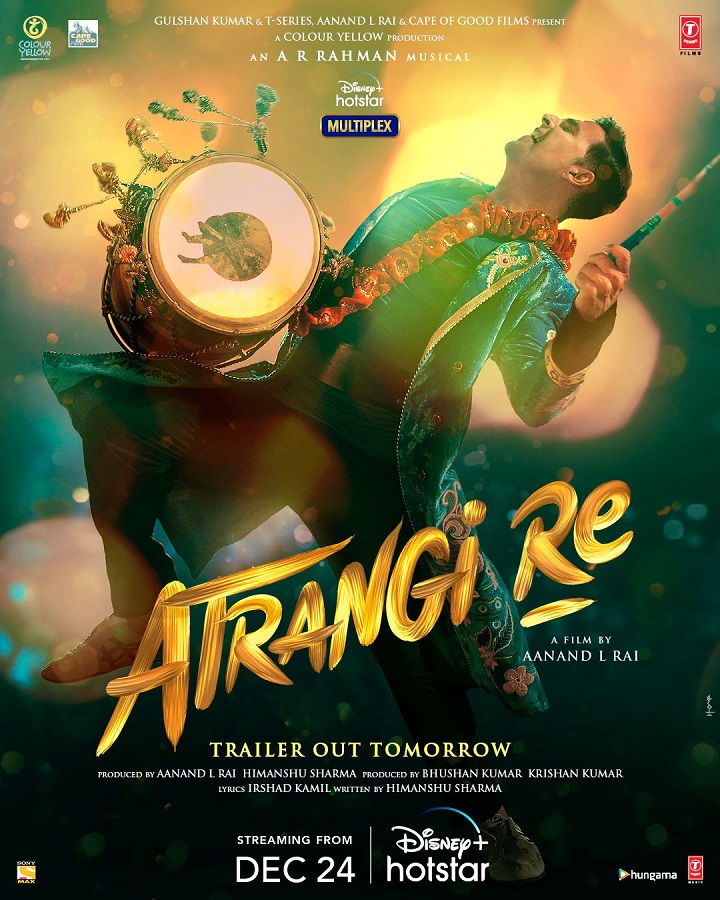 Download Atrangi Re (2021) Hindi Movie In 480p [400 MB] | 720p [1.1 GB] | 1080p [2.8 GB]